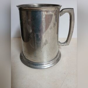 Engraved English Tankard Mug